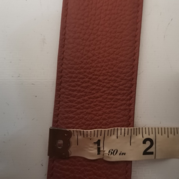 NWT LORO PIANA Women Leather Belt ,Size:32 - Picture 8 of 8